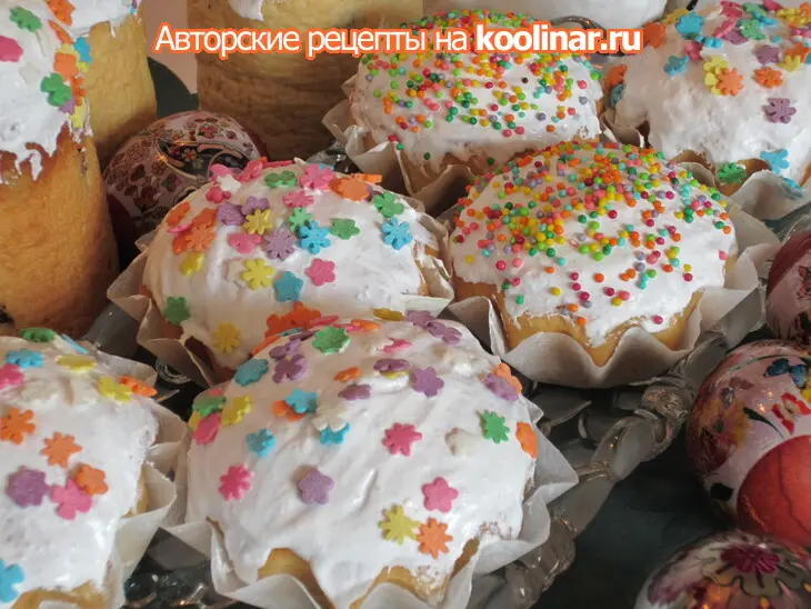 Кулич пасхальный на топленом молоке: шаг 8