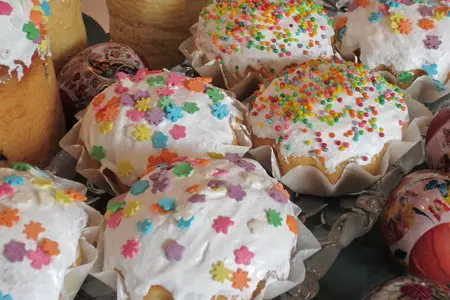 Кулич пасхальный на топленом молоке: шаг 8