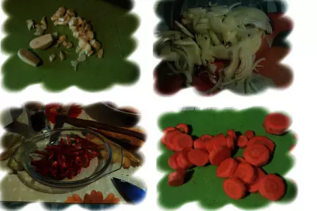 Мясо с ароматом тыквы и овощами: шаг 3