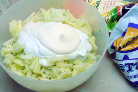 Салат вальдорф с орешками пекан.: шаг 6
