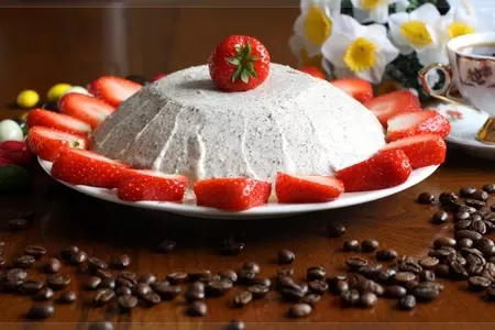 Шоколадно-кофейная пасха: шаг 3