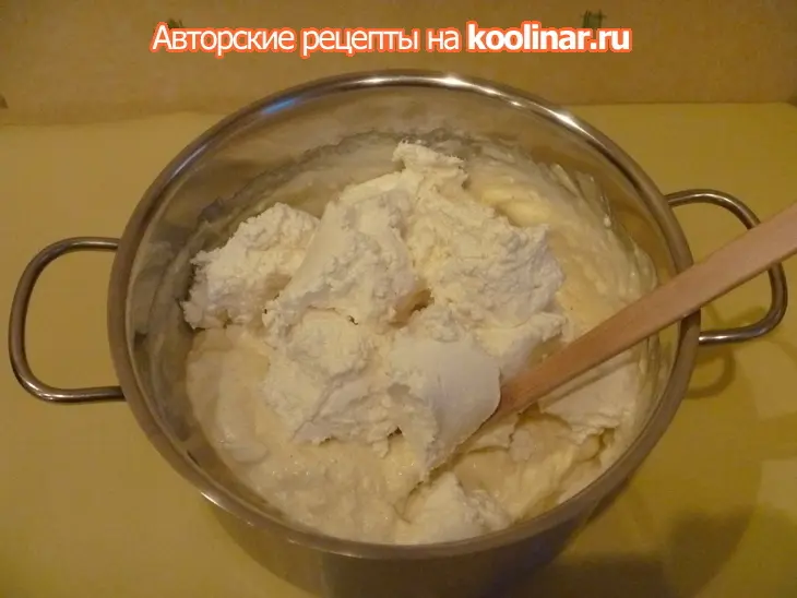 Пасха заварная на фруктозе без яиц: шаг 5