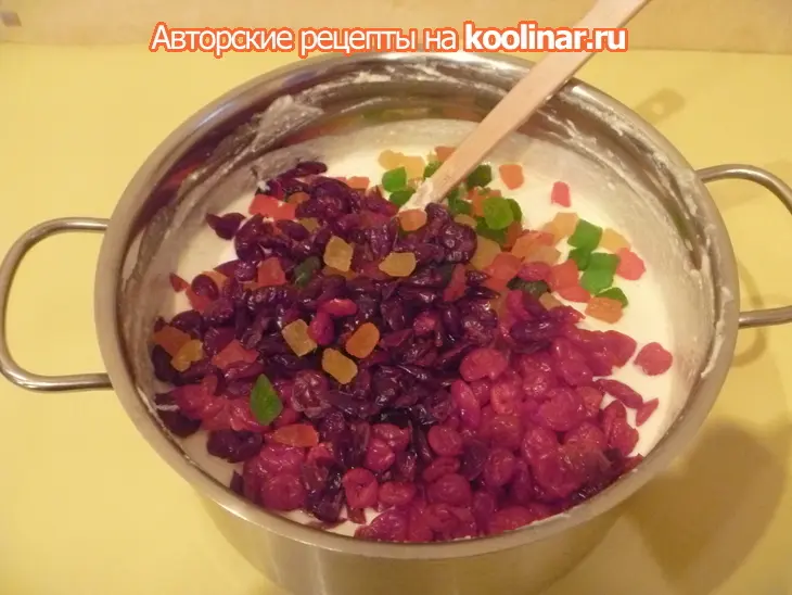 Пасха заварная на фруктозе без яиц: шаг 7