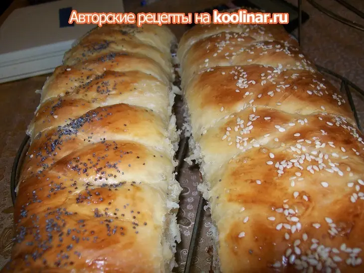 Домашнего сдобного хлеба хала: шаг 2