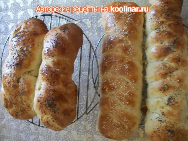 Домашнего сдобного хлеба хала: шаг 3