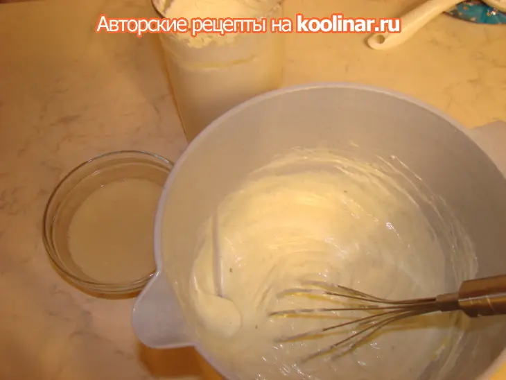 Торт "нежный персик": шаг 4