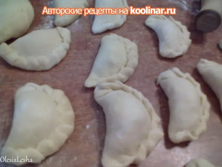 Вареники с сырым картофелем и луком))): шаг 12