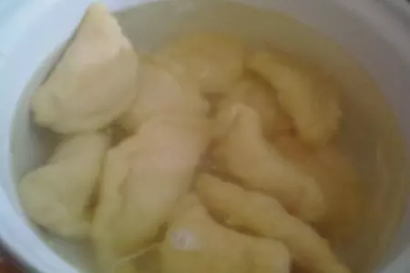Вареники с сырым картофелем и луком))): шаг 13