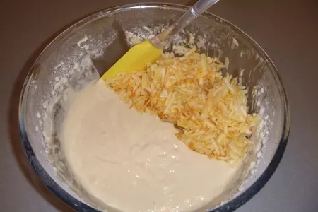 Оладьи на сыворотке с яблоками: шаг 5
