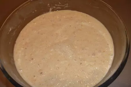 Оладьи на сыворотке с яблоками: шаг 6