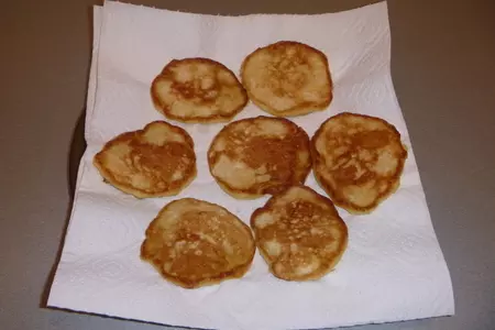 Оладьи на сыворотке с яблоками: шаг 8