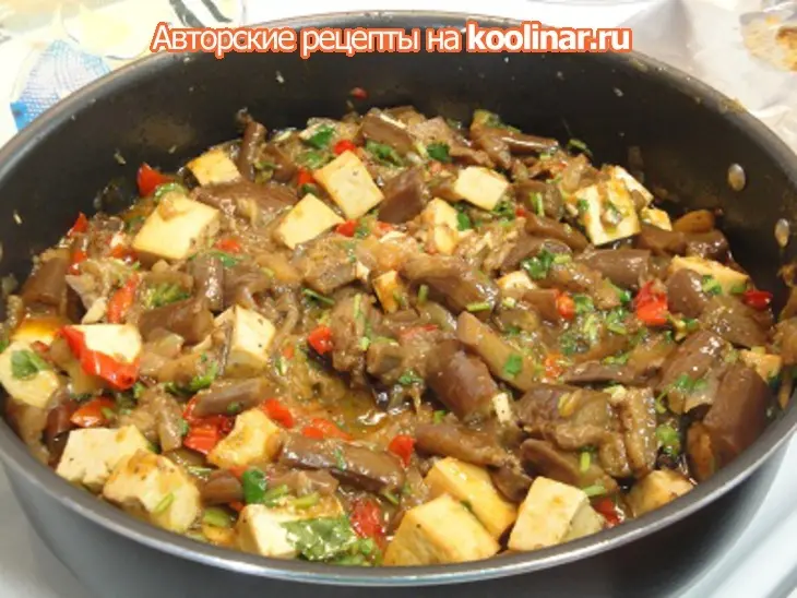 Баклажаны с тофу по китайски: шаг 7