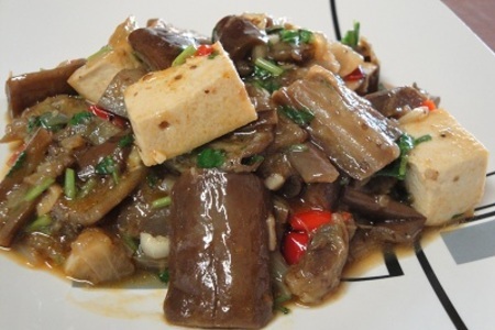 Баклажаны с тофу по китайски: шаг 9