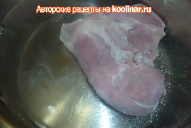 Щи из молодой капусты с фасолью и мясом птицы: шаг 2