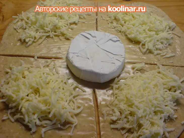 Сырный каравай: шаг 1
