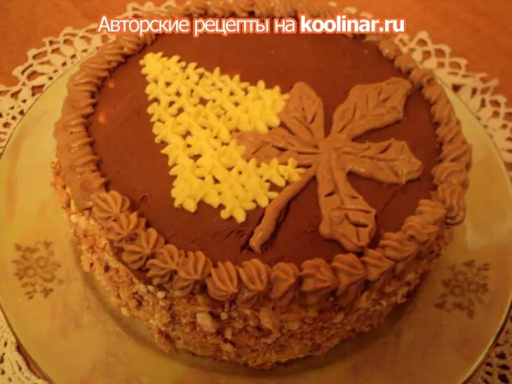 Торт «киевский».: шаг 12