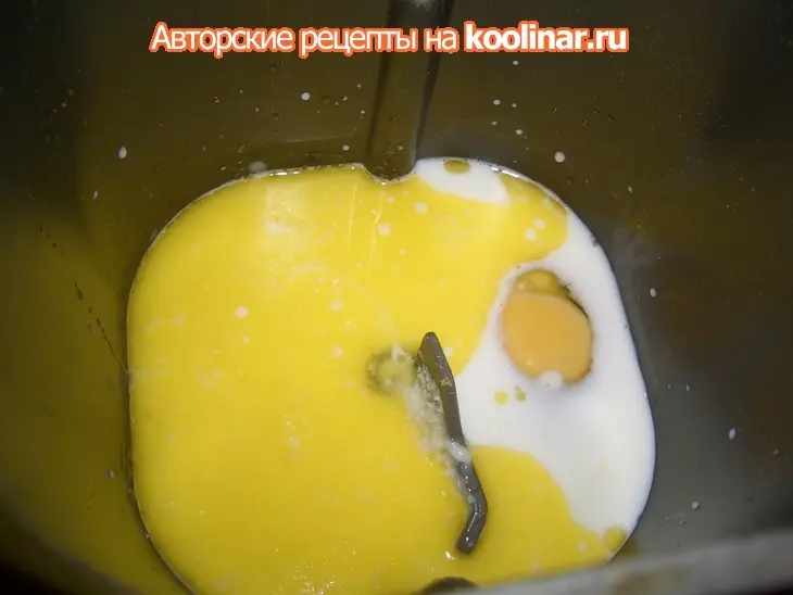Сдобный  хлеб на молочной "заварке" (для хп): шаг 4