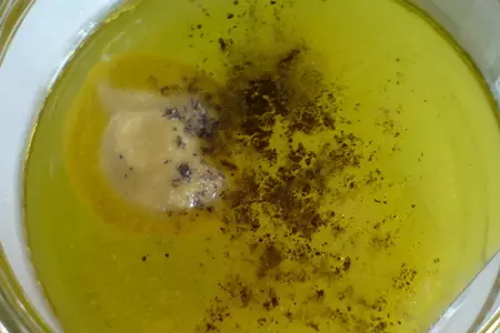 Салат из редиса и зелёной спаржи: шаг 2