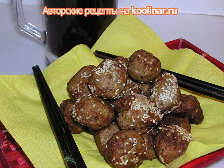 Фрикадельки рыбные по-китайски.: шаг 7
