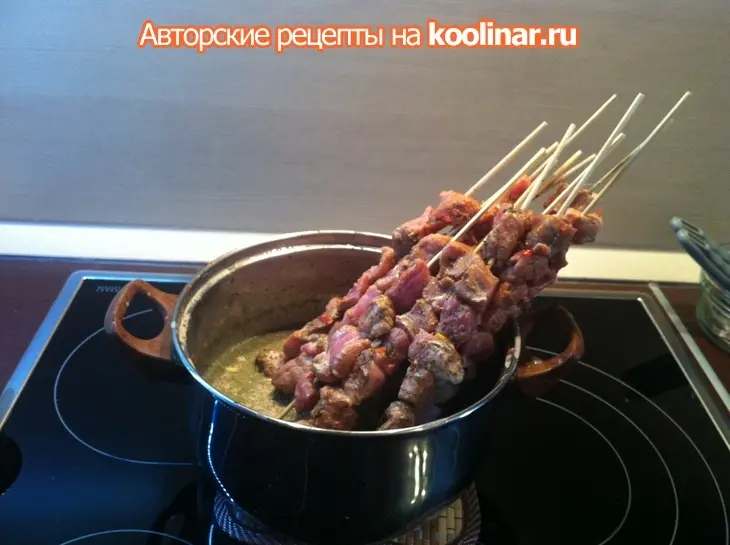 Шашлык в духовке (на гриле): шаг 5