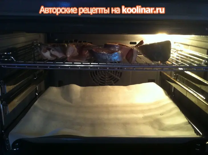 Стейк семги на гриле: шаг 3