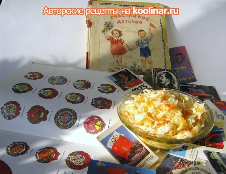 Маринованная капуста на следующий день. для блога "back in ussr": шаг 6
