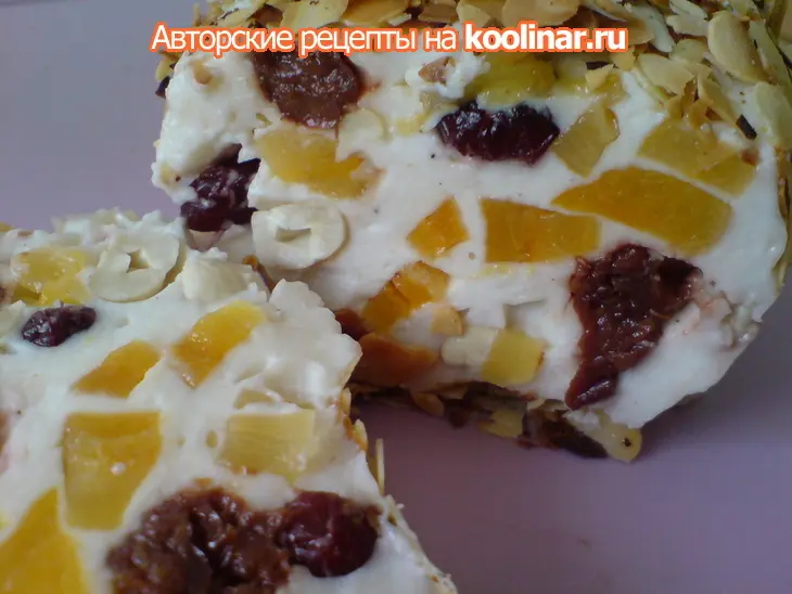 Творожная колбаска: шаг 5