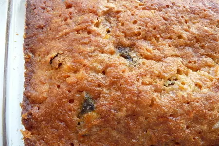 Кекс морковный с сухофруктами и орехами: шаг 5