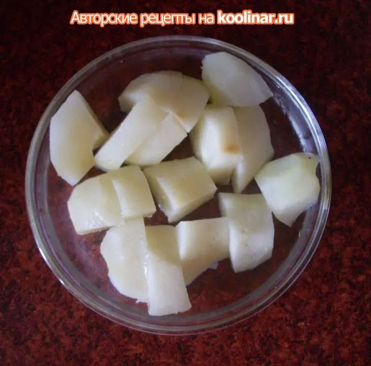 Манная каша на сметане с грушей: шаг 3