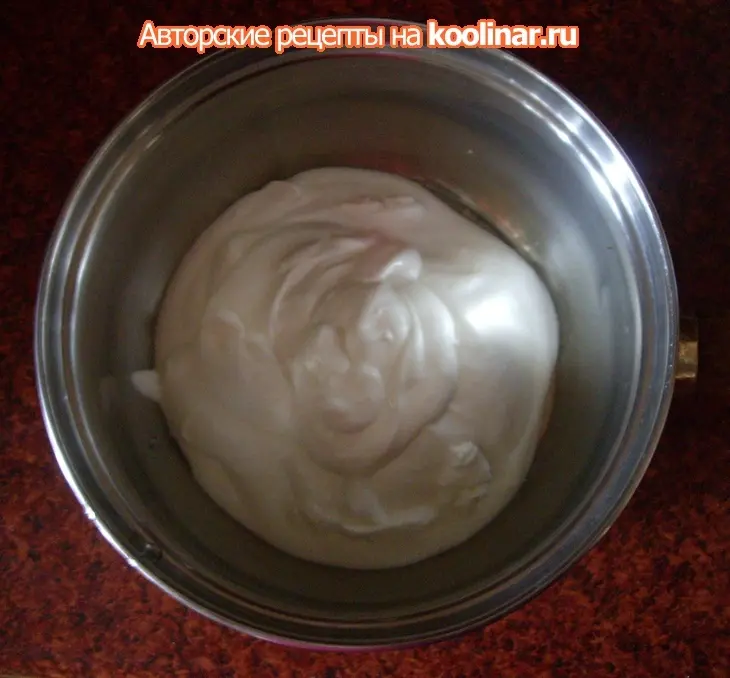 Манная каша на сметане с грушей: шаг 4