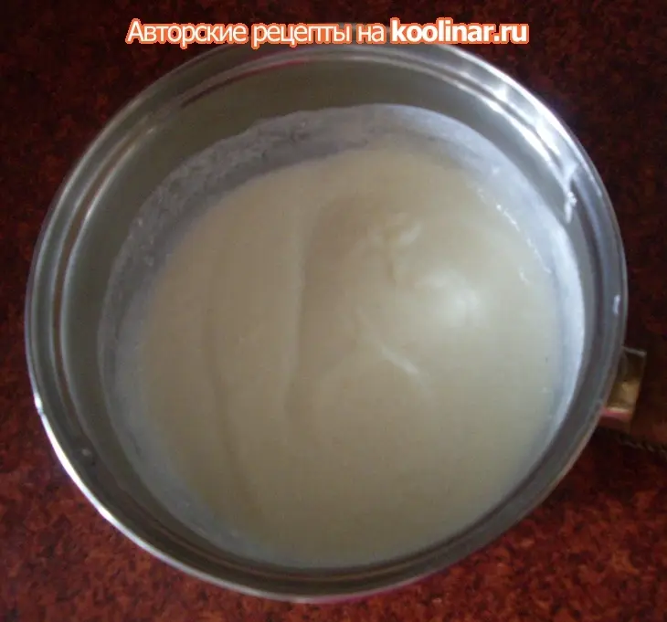 Манная каша на сметане с грушей: шаг 6
