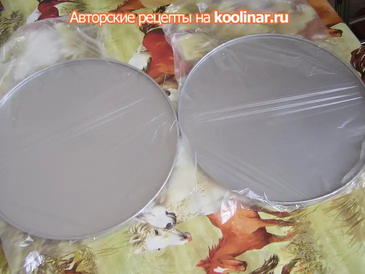 Торт «хрустящая нежность» без выпечки: шаг 2