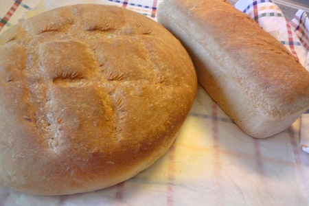 Хлеб из разных видов муки - почти первый, дай бог, не последний: шаг 9