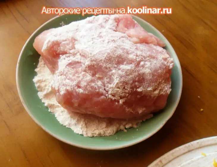Филе индейки с апельсинами: шаг 4