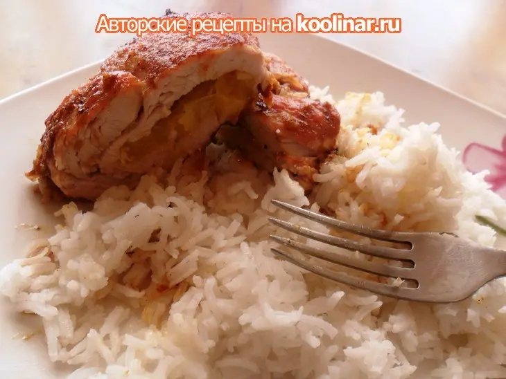 Филе индейки с апельсинами: шаг 7