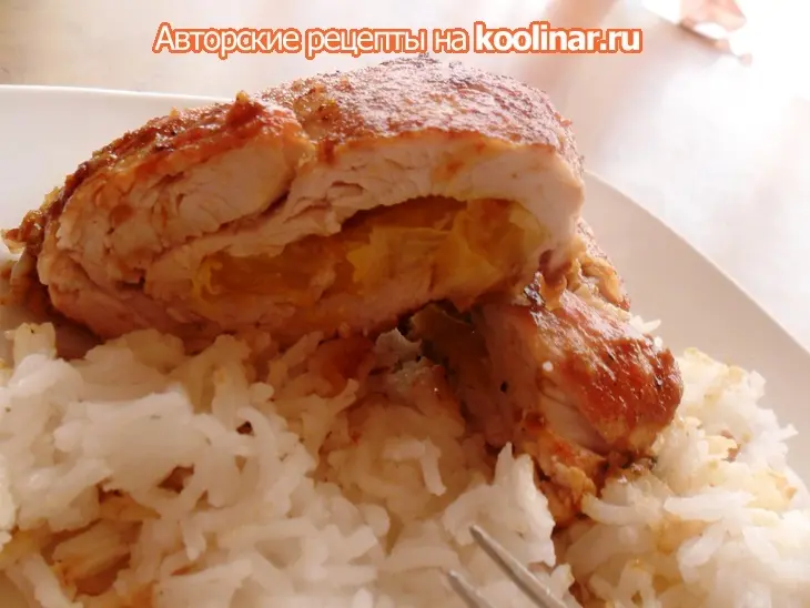 Филе индейки с апельсинами: шаг 8