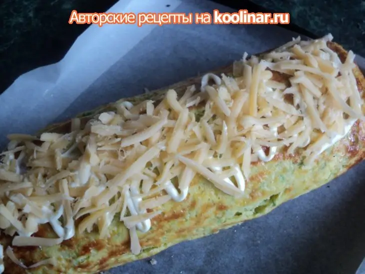 Кабачковый рулет: шаг 5