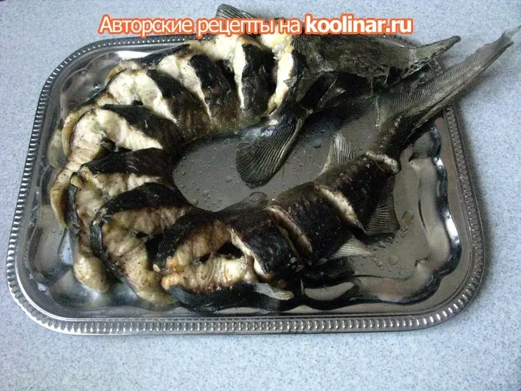 Осетр "по-царски" желированный: шаг 4