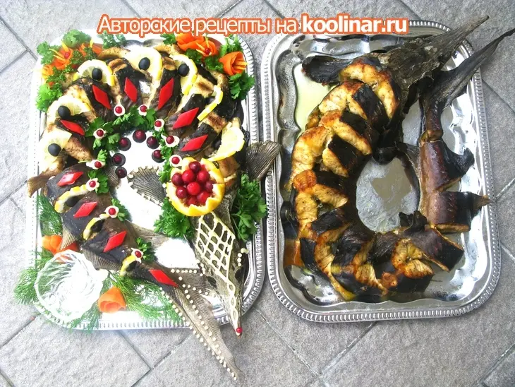 Осетр "по-царски" желированный: шаг 5