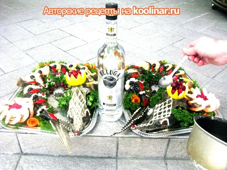 Осетр "по-царски" желированный: шаг 6
