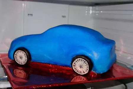 Торт "bmw-3 серии": шаг 9