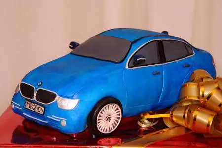 Торт "bmw-3 серии": шаг 13