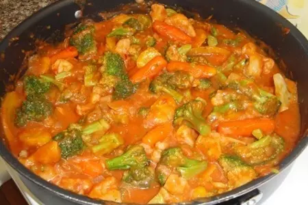 Рыба запечёная с овощами: шаг 6