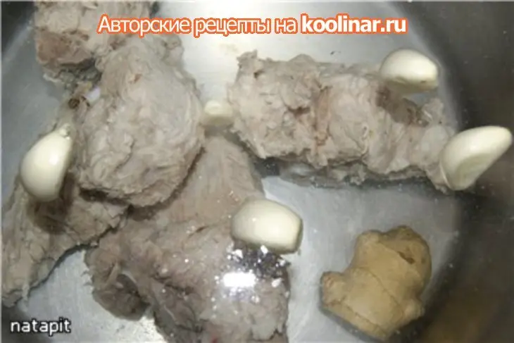 Рамен - японский мясной суп с пастой: шаг 4