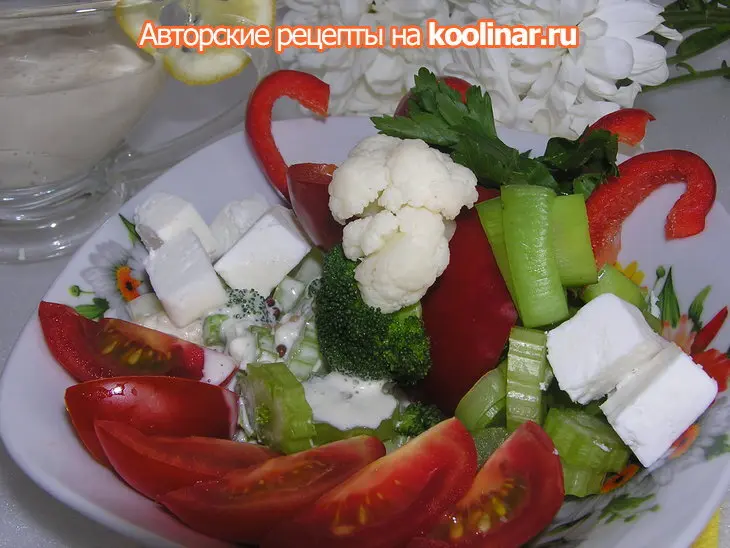 Салат «весне дорогу!»: шаг 3