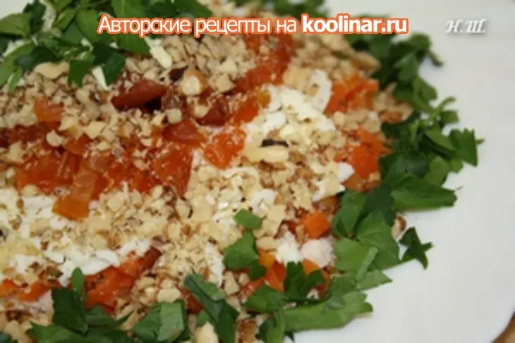 Салат с курагой ( флэшмоб нхзс): шаг 7
