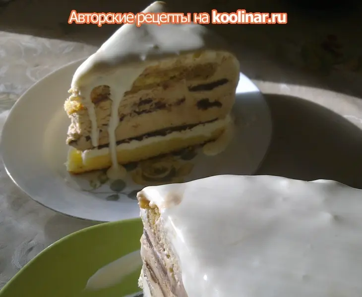 Millefoglie croccanti di semifreddo с изменениями на мой вкус: шаг 2