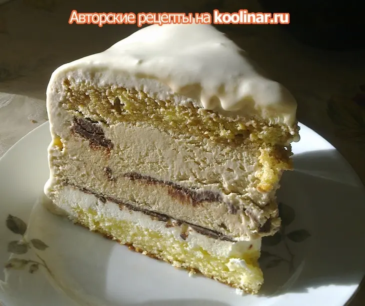 Millefoglie croccanti di semifreddo с изменениями на мой вкус: шаг 3