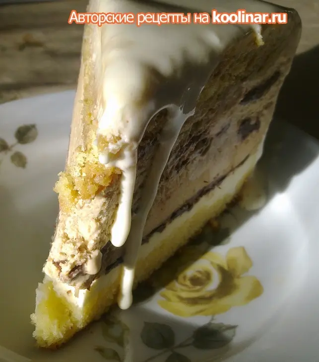 Millefoglie croccanti di semifreddo с изменениями на мой вкус: шаг 4