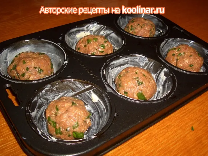 Закуска "фрикаделька в облаках": шаг 3